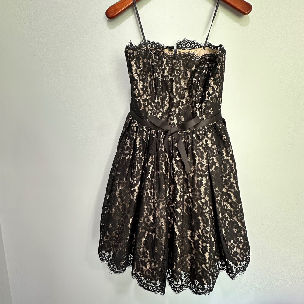 Robert Rodriguez Neiman Marcus Black Lace Party Dress Size 8 NWT target collab